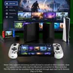 D6 Bluetooth 伸縮式ゲームパッド デュアルホール六軸体感 Android/iPhone/Switch対応、D6 ブラック、D6 ホワイトブラック、D6 ホワイトレッド