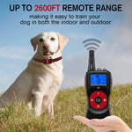 スマート電子リモコン犬トレーニングデバイス 防水 ペット用バークストッパー 1匹用, 2匹用