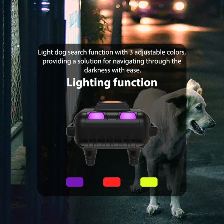 電子リモコン犬トレーニングデバイス ペットトレーニングショック首輪 1匹用 受信機付き