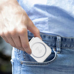 10-in-1 Magnetic Wireless Folding Charger With Data Cable Adapter Storage box, BM3093 (White), BM3093