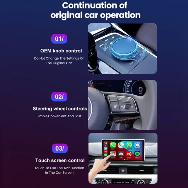 有線からワイヤレスへ CarPlay ボックス Android Auto 車両連携用