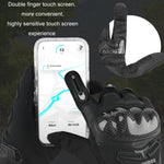 SOMAN バイク用ライディング防落下通気性滑り止めカーボンファイバーグローブ、M、L、XL、XXL