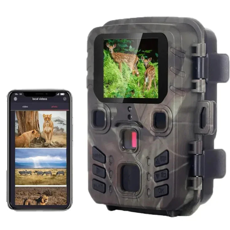 20MP 1080P 狩猟用トレイルカメラ ナイトビジョン搭載 野生動物調査用写真、MiNi301