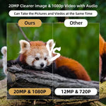 20MP 1080P Hunting Trail Camera With Night Vision Wildlife Scouting Photo, MiNi301