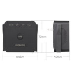 2.4G 300M Wi-Fi リピーター Wi-Fi エクステンダー Wi-Fi アンプ 1 LANポート付き、USプラグ、EUプラグ、UKプラグ