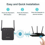 2.4G 300M Wi-Fi リピーター Wi-Fi エクステンダー Wi-Fi アンプ 1 LANポート付き、USプラグ、EUプラグ、UKプラグ