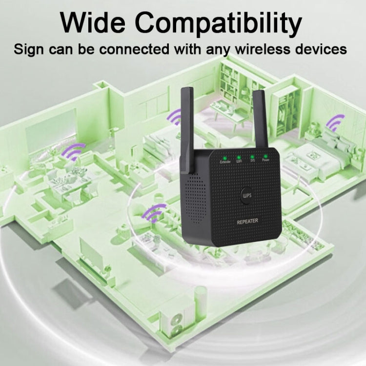 2.4G 300M Wi-Fi リピーター Wi-Fi エクステンダー Wi-Fi アンプ 1 LANポート付き、USプラグ、EUプラグ、UKプラグ