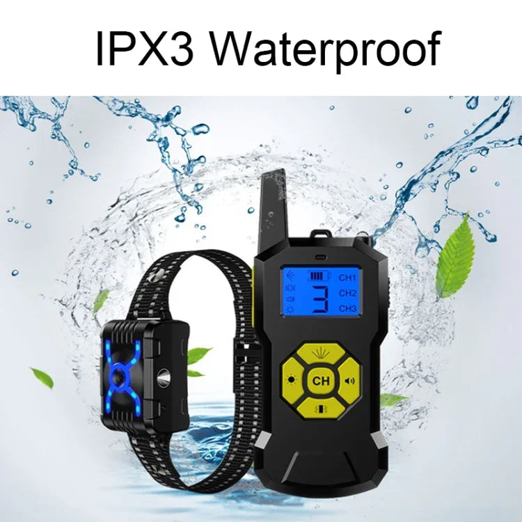 スプレー防水ショック犬トレーニング首輪、T500、受信機