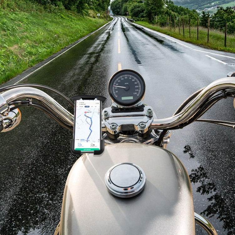 自転車用スマホホルダー 360度回転ロック式携帯クリップ