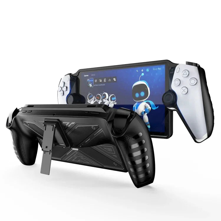 Sony PlayStation Portal用TPU保護ケースカバー スタンド付き TPU