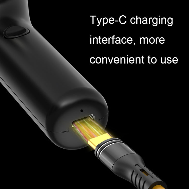 充電式トラベル電気シェーバー ポータブル肘ミニフローティングヘッドシェーバー