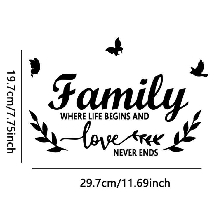 アクリル Familylove 立体ミラー 壁ステッカー 家庭用自己粘着装飾 ソフトミラー Familylove