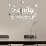 アクリル Familylove 立体ミラー 壁ステッカー 家庭用自己粘着装飾 ソフトミラー Familylove