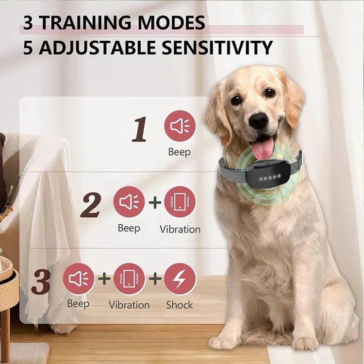 タッチ式吠え止め犬トレーナー 吠え防止ペット用品