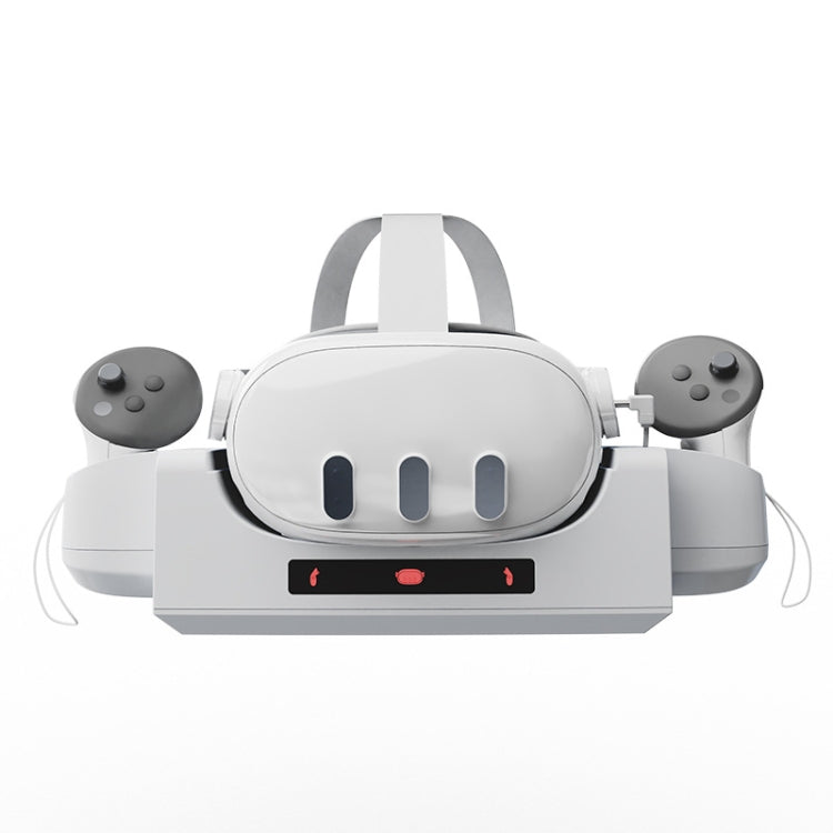 Meta Quest 3 VRヘルメット充電ベース 壁掛け急速充電ラック LEDインジケーター付き