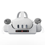 For Meta Quest 3 VR Helmet Charging Base Wall-mounted Fast Charging Rack With LED Indicator