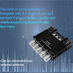 ZK-MT21 50W x 2+100W 2.1チャンネルBluetoothデジタルアンプモジュール、ZK-MT21