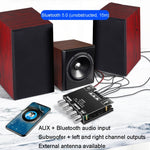 ZK-MT21 50W x 2+100W 2.1チャンネルBluetoothデジタルアンプモジュール、ZK-MT21
