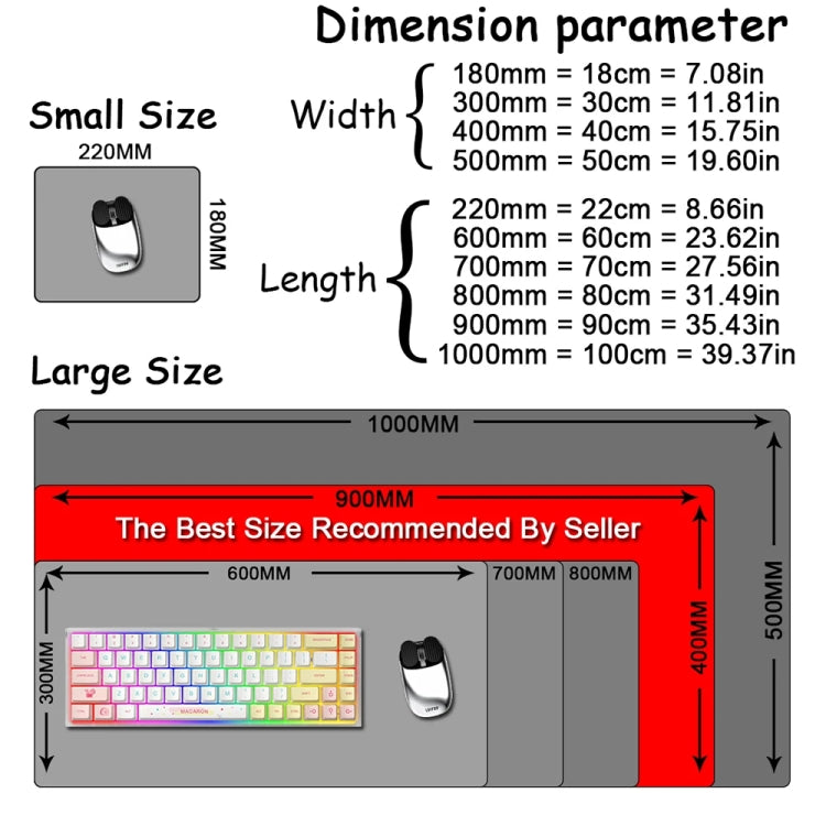 大型抽象柄マウスパッド ゲーマー オフィス コンピューターデスクマット、300 x 600 x 2mm、300 x 700 x 2mm、300 x 800 x 2mm、400 x 900 x 2mm