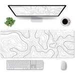 大型抽象柄マウスパッド ゲーマー オフィス コンピューターデスクマット、300 x 600 x 2mm、300 x 700 x 2mm、300 x 800 x 2mm、400 x 900 x 2mm
