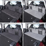 Car Camping Bed Folding Board SUV Rear Row Extension Board For Tesla, Gray, Black, Gray Embossed, Black Embossed