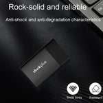 Lenovo Thinkplus US202 USB3.1 コンパクトでポータブルなモバイルソリッドステートドライブ、512G、1T、2T