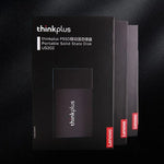 Lenovo Thinkplus US202 USB3.1 コンパクトでポータブルなモバイルソリッドステートドライブ、512G、1T、2T