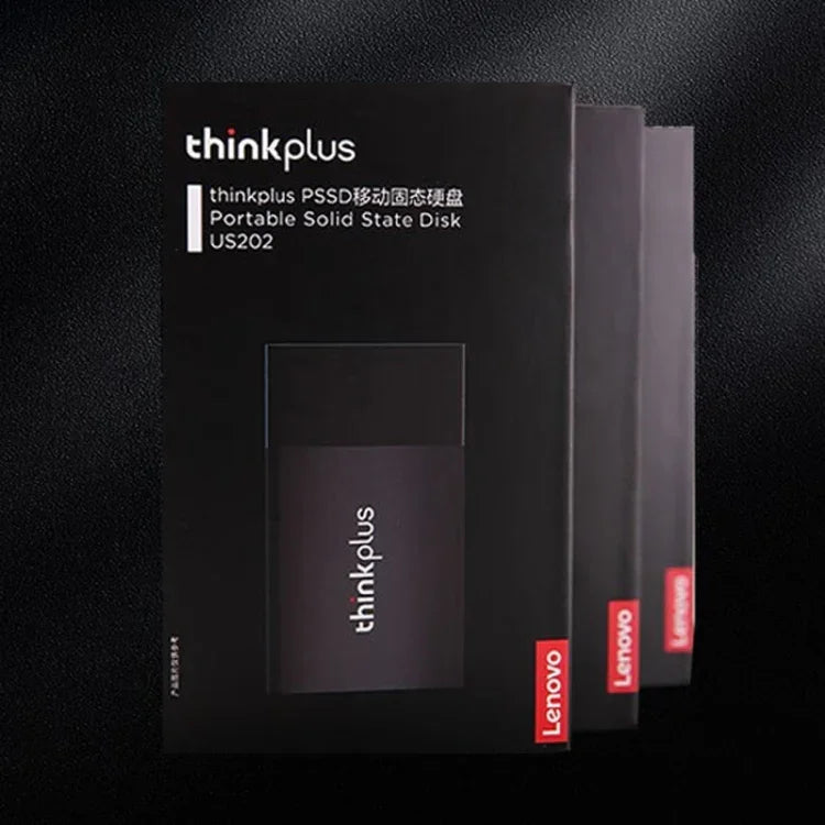 Lenovo Thinkplus US202 USB3.1 コンパクトでポータブルなモバイルソリッドステートドライブ、512G、1T、2T