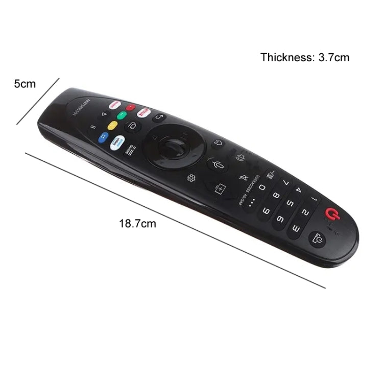 LGテレビ用赤外線リモコン ハンドヘルド遠隔リモコン、AKB75855501