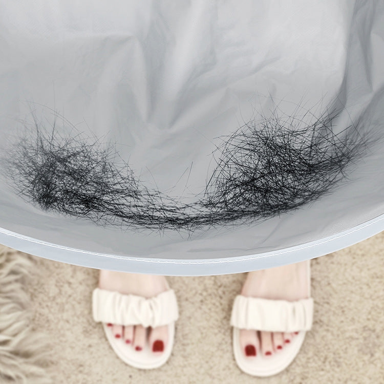 PE素材のヘアカットケープ 60cm 傘デザイン サロン用ヘアドレッシングクローク ヘアダイパーマ用、PE