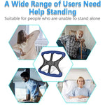 Standing Aid And Handicap Bar With No-Slip Grip Handle For Elderly Disabled