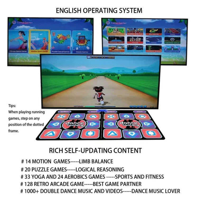 子供用HD-MI出力電子ダブルダンスゲームマット 039