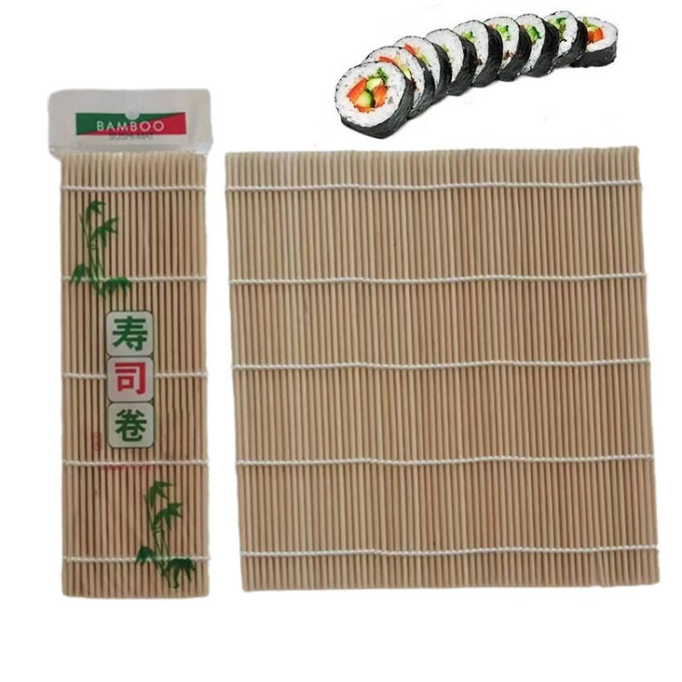 23×22cm 竹製寿司ロール 非粘着寿司巻きす