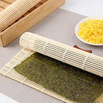 23×22cm 竹製寿司ロール 非粘着寿司巻きす