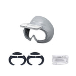 PICO 4用Hibloks VRグラスフェイスクッションプロテクターパッド ファン付き, PUコットン1個, PUコットン2個, アイスシルク1個, アイスシルク2個