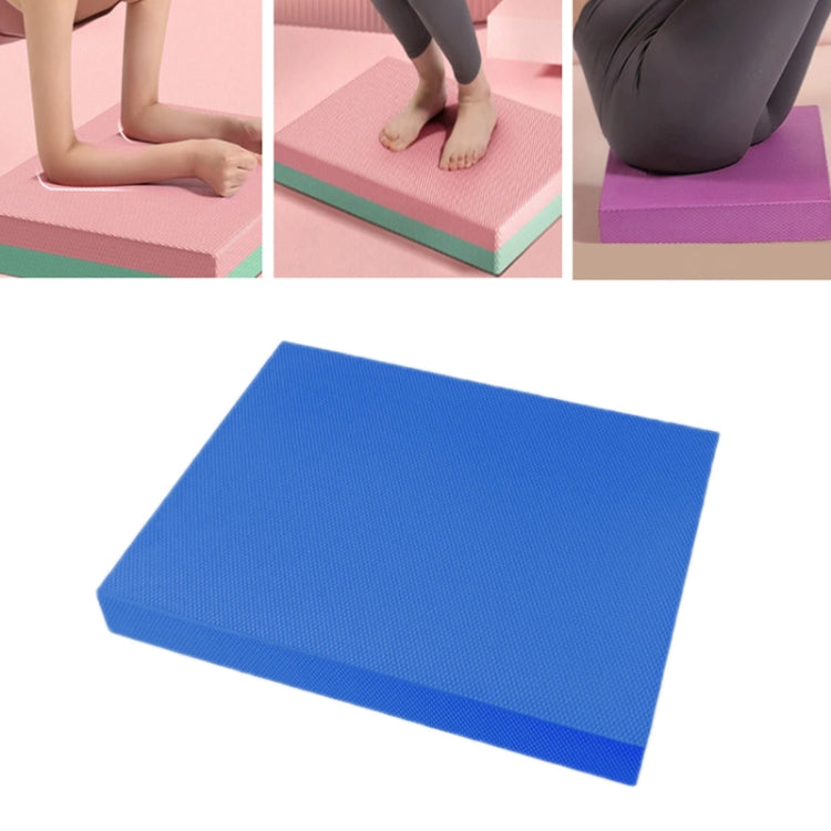40x50x6cm バランスマット スポーツ膝立てマット フィットネスフラットサポートマット、ティファニーブルー、ミレニアムピンク、ダークブルー、パープル
