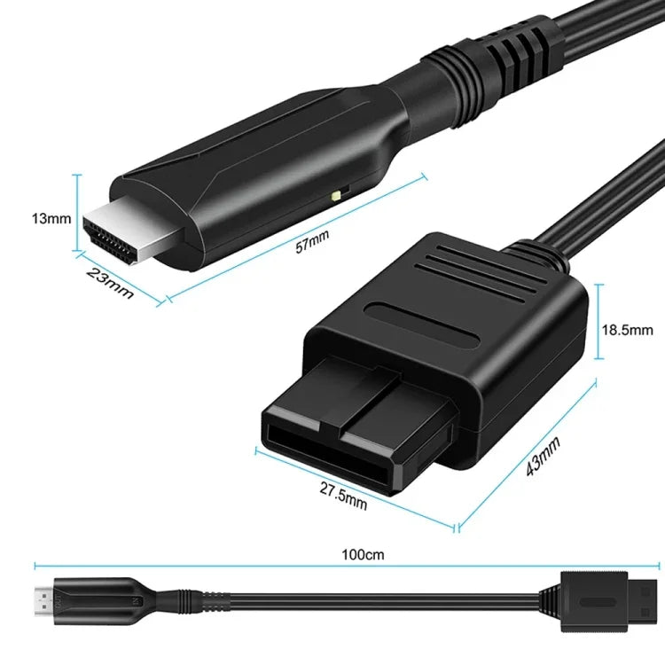 Nintendo Gamecube N64 / SNES / NGC用N64からHDMI変換器 N64からHDMI
