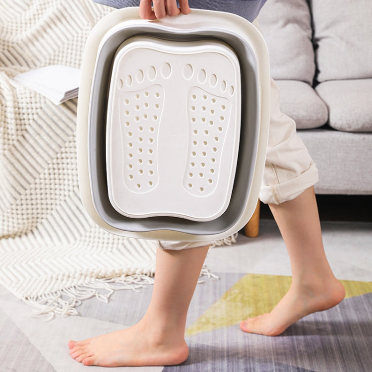 15L 折りたたみ式フットバスバケツ フットマッサージ 洗面器 蓋なしグレー、蓋なしピンク、蓋なしグリーン、蓋付きピンク、蓋付きグリーン