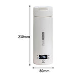300W 500ml 電気加熱水カップ スマート沸騰ケトル 温度調節ケトル SUS304 USプラグ、SUS316 USプラグ、SUS304 UKプラグ、SUS316 UKプラグ、SUS304 EUプラグ、SUS316 EUプラグ