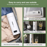 300W 500ml 電気加熱水カップ スマート沸騰ケトル 温度調節ケトル SUS304 USプラグ、SUS316 USプラグ、SUS304 UKプラグ、SUS316 UKプラグ、SUS304 EUプラグ、SUS316 EUプラグ