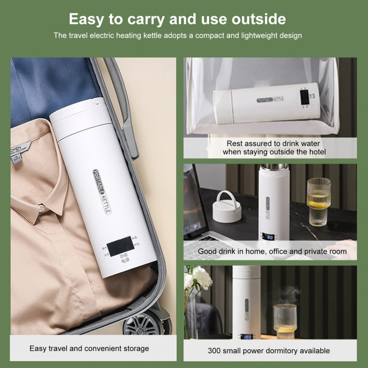 300W 500ml 電気加熱水カップ スマート沸騰ケトル 温度調節ケトル SUS304 USプラグ、SUS316 USプラグ、SUS304 UKプラグ、SUS316 UKプラグ、SUS304 EUプラグ、SUS316 EUプラグ