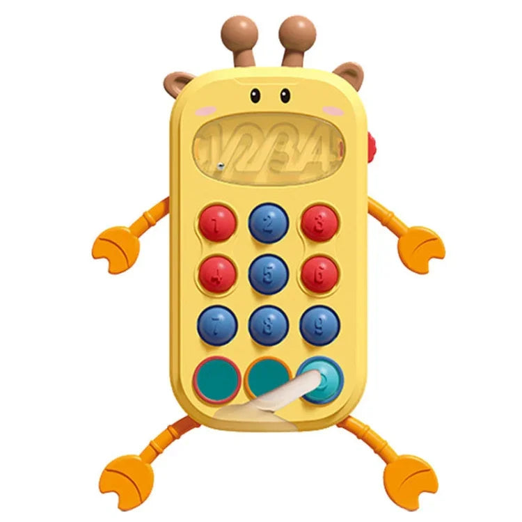 ベビーパズル楽しい指ポンピングおもちゃ 啓発早期教育玩具, タコ（ブルー）, タコ（レッド）, カートゥーンカニ（オレンジ）, カートゥーンカニ（グリーン）, ロケット（ブルー）, ロケット（レッド）, 飛行剣（レッド）, 飛行剣（ホワイト）, カニ, 宇宙船, 携帯電話ラビ...