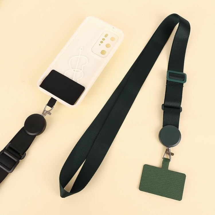 携帯電話用紛失防止ネックストラップ ランヤード 取り外し可能な吊りチェーン ブラック、パープル、ベージュ