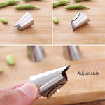 多機能手ガード 野菜切り用 ナッツ殻むき器具 ネイルポリッシュ用ピーラー 切断用手ガード