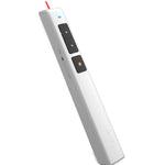 Deli 2.4GHz ページターナー USBクリッカー レッドライト付き PPT用, 2802 (ブラック), 2802 (ホワイト)