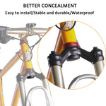 AirTag 第2世代 / AirTag 第1世代用 バイク隠しマウント 自転車フロントフォークダウンチューブ 盗難防止GPSホルダー、スタイル1、スタイル2