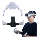 PICO 4用Hibloks 圧力フリーヘッドバンド高弾性PUヘッドストラップVRアクセサリー