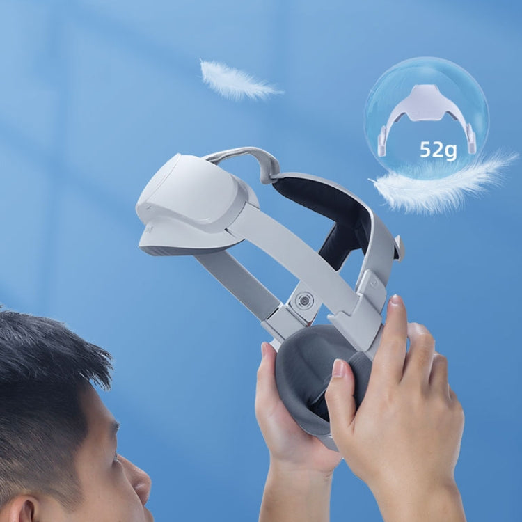 PICO 4用Hibloks 圧力フリーヘッドバンド高弾性PUヘッドストラップVRアクセサリー