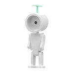 ミニ宇宙飛行士マグネットLEDナイトライトデスクトップブロックオーナメントデスクランプ、ラウンドホワイト、ラウンドピンク、ラウンドブルー、ラウンドグリーン、スクエアホワイト、スクエアピンク、スクエアブルー、スクエアグリーン