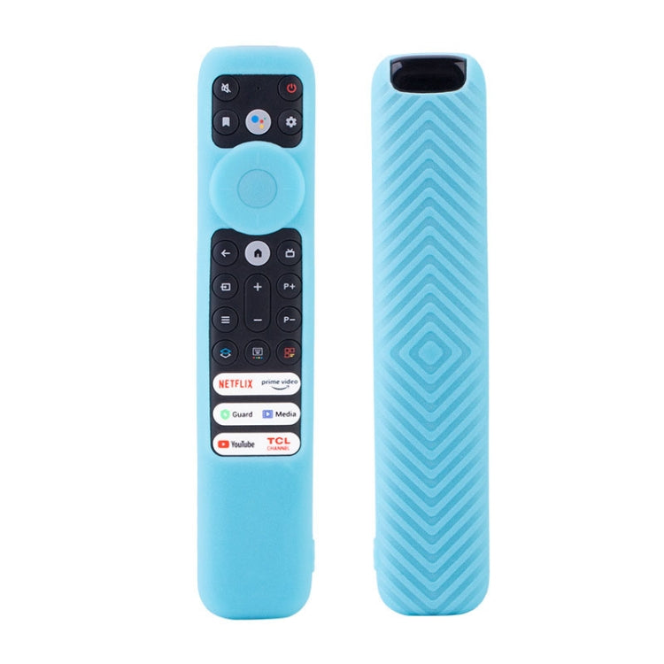 TCL RC902Vリモコン保護ケース FMR1/FAR2/FMR4 ユニバーサルシリコン衝撃防止カバー、20.9 x 4.3 x 1.7cm